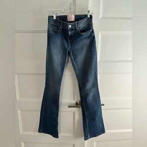 revice low rise flare jeans